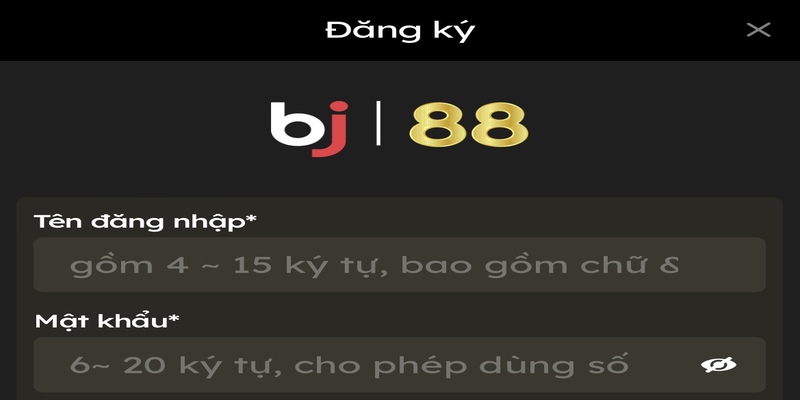 Một số lưu ý khi đăng ký bj88